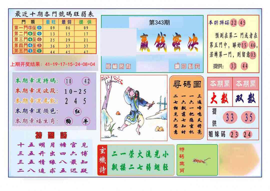 343期九龍赢钱密决(推荐)[图]
